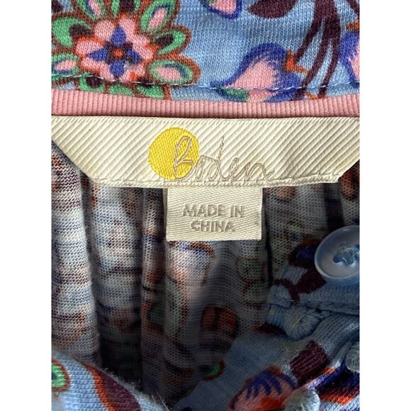 Boden Blouse Floral Fairy Women’s 12 Button Up Boho Cottagecore Maximalism - Picture 3 of 14